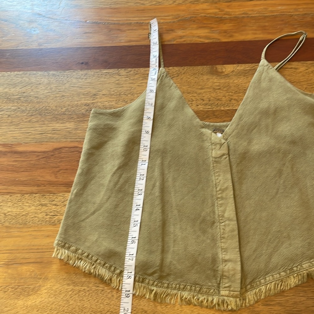 Young Fabulous Broke Sage Green Women's Top - Picture 6 of 6